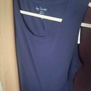 Navy tank top